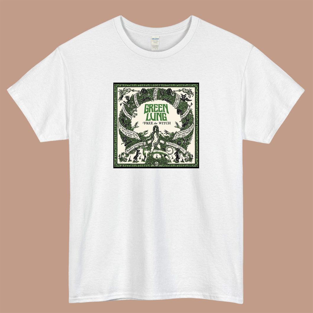 Older Than the Hills - Green Lung Logo Mens Unisex Short Sleeve T-Shirt Size S-3XL - P