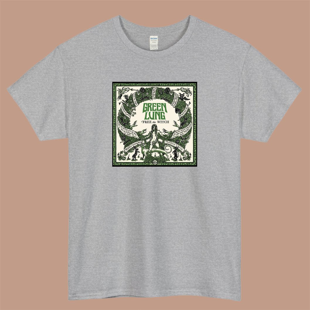 Older Than the Hills - Green Lung Logo Mens Unisex Short Sleeve T-Shirt Size S-3XL - P