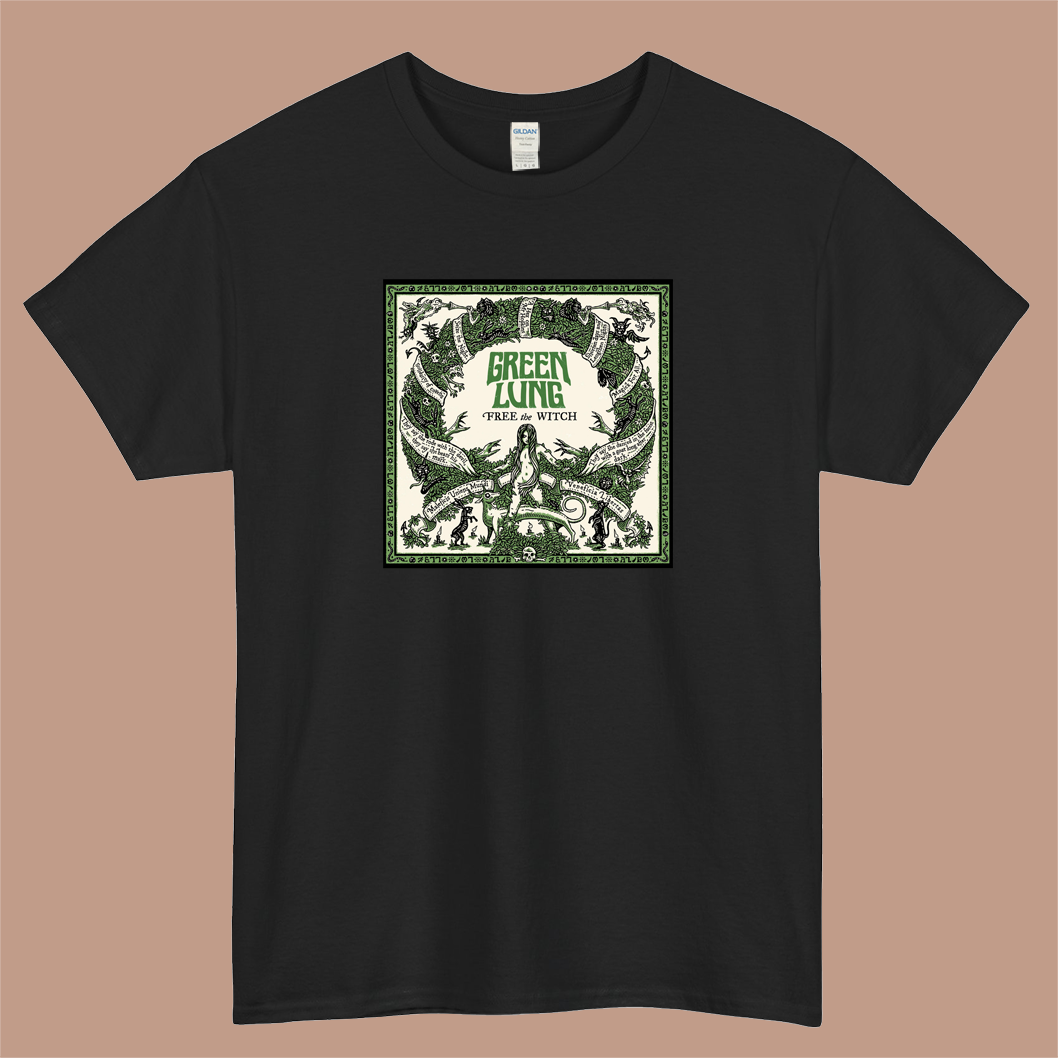Older Than the Hills - Green Lung Logo Mens Unisex Short Sleeve T-Shirt Size S-3XL - P