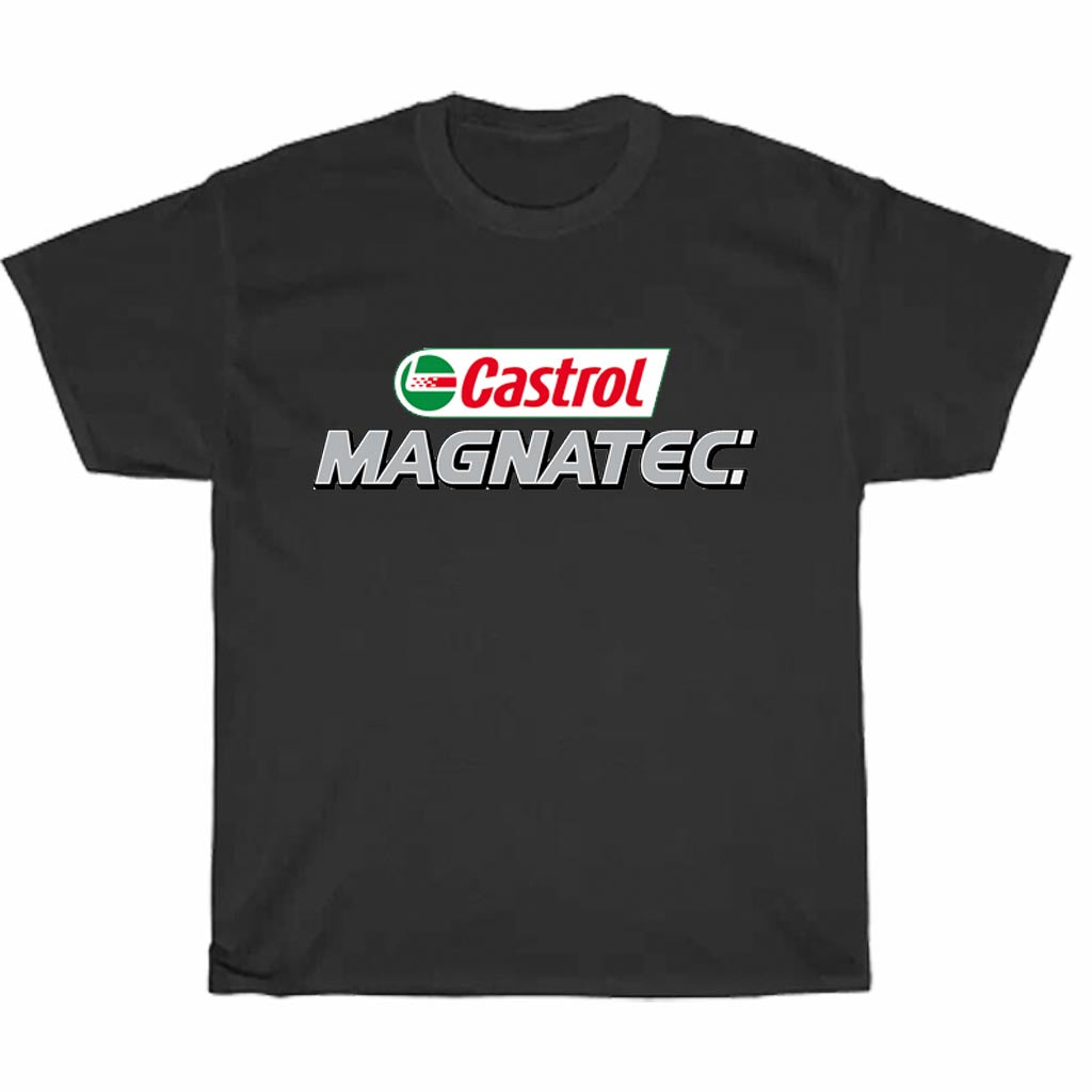 Oli Castrol Motor Logo Men's Unisex T Shirt Size S to 3XL