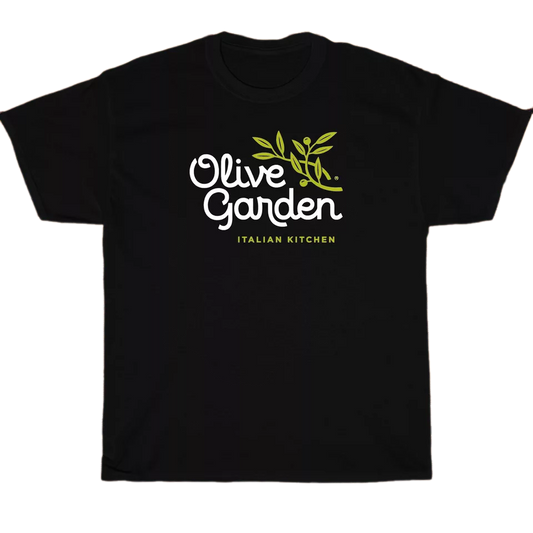 Olive Garden Restaurant Logo Men's Unisex T Shirt Size S to 3XL
