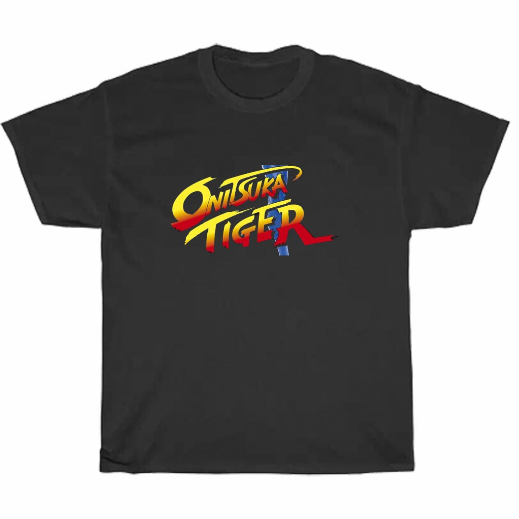 Onitsuka Tiger Logo Men's Unisex T Shirt Size S to 3XL