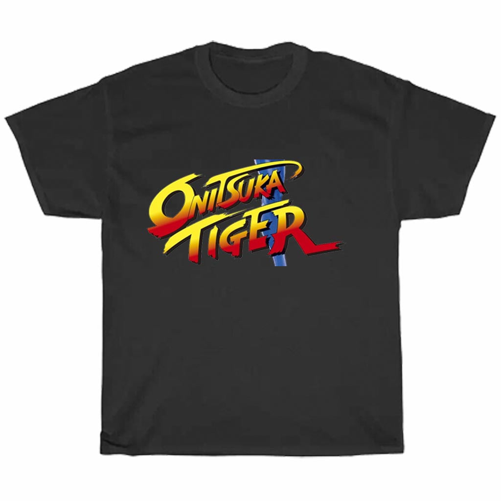 Onitsuka Tiger Logo Men's Unisex T Shirt Size S to 3XL