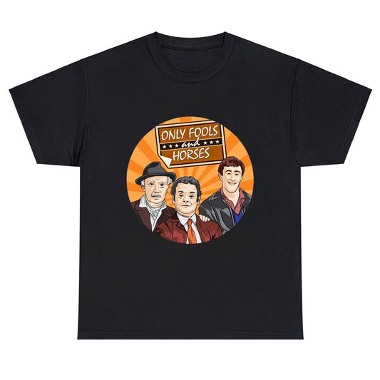 Only Fools and Horses Retro Comedy TV Show Logo Unisex Men's T Shirt Size S to 3XL