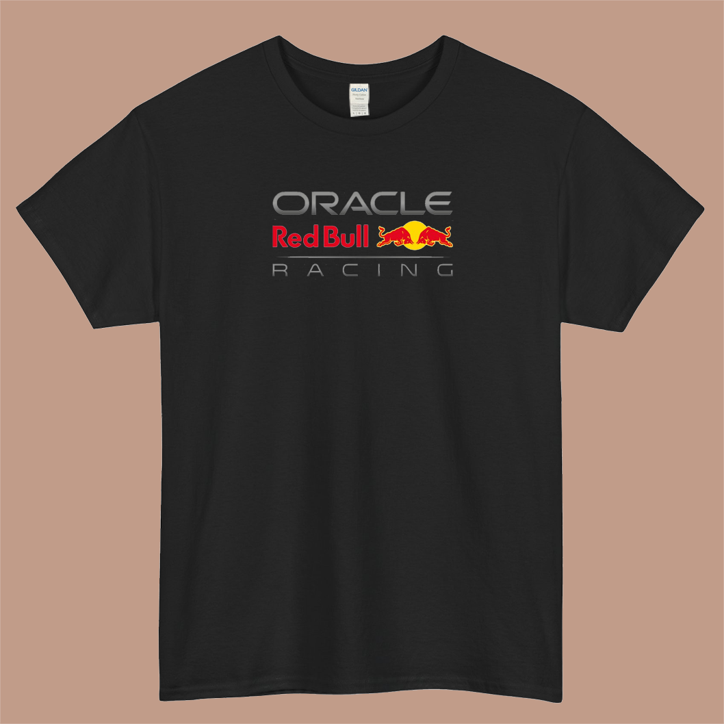 Oracle redbull Logo Mens Unisex Short Sleeve T-Shirt Size S-3XL - P