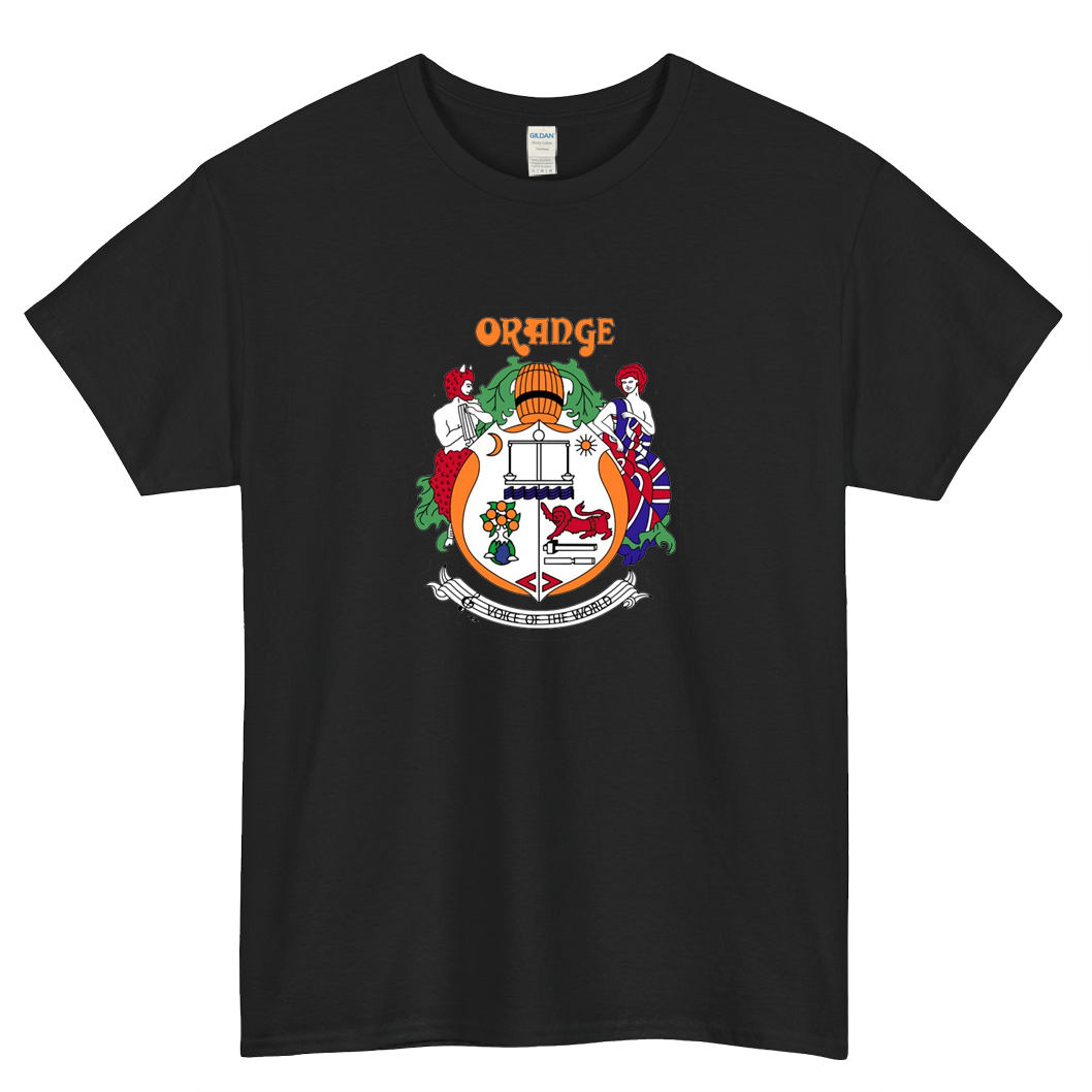 Orange Amplification logo short sleeve t shirt size S-3XL-P