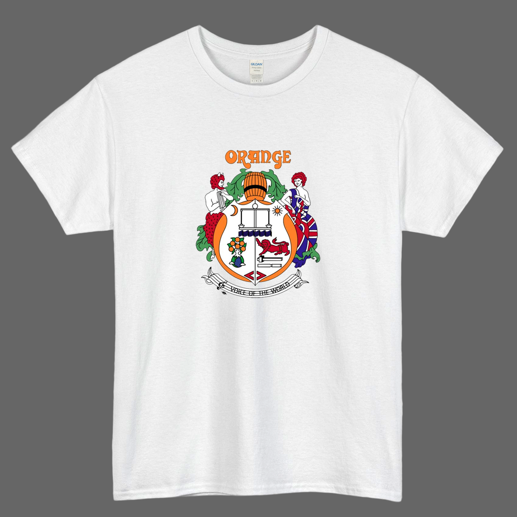 Orange Amplification logo short sleeve t shirt size S-3XL-P