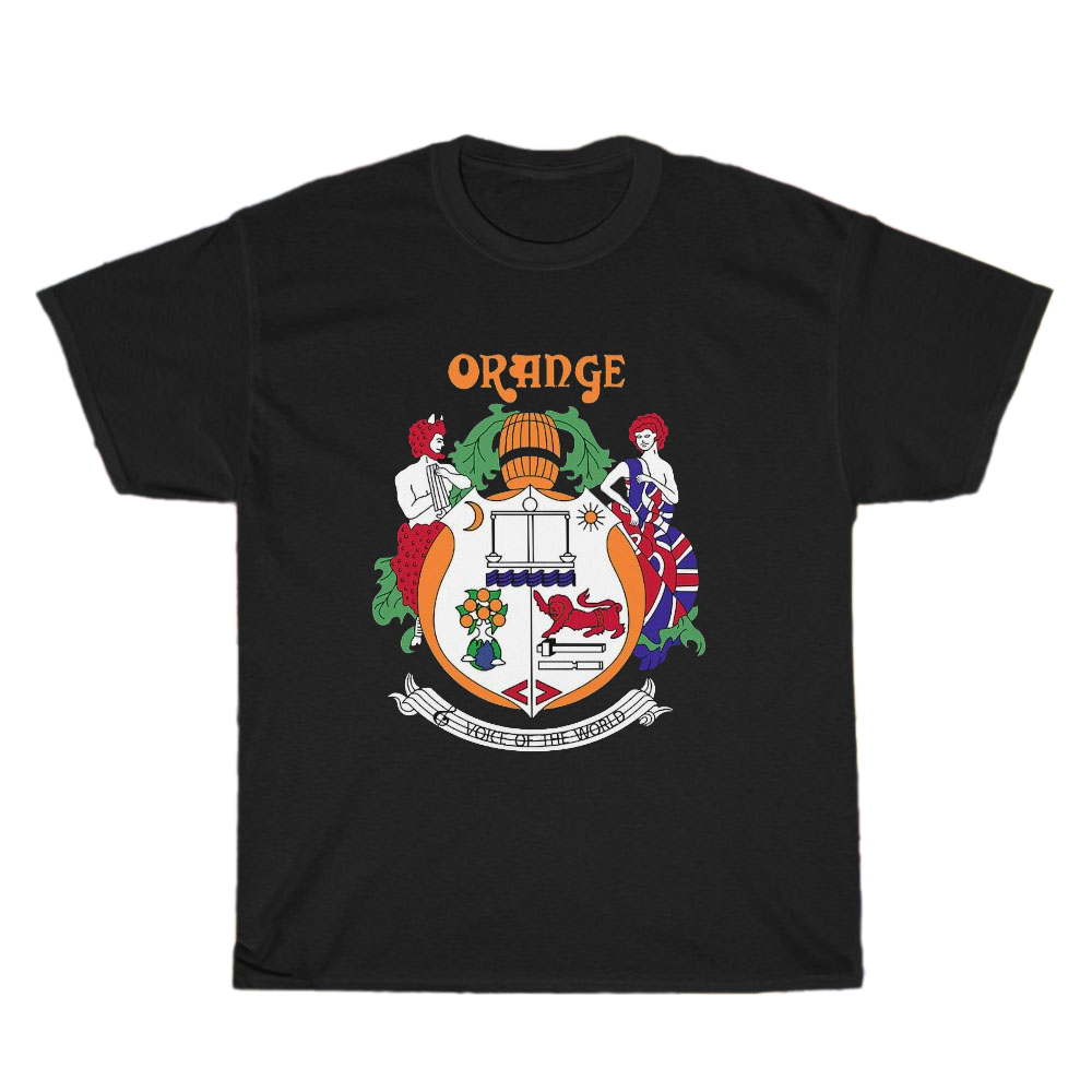 Orange Amplifiers Logo Men's Unisex T Shirt Size S to 3XL