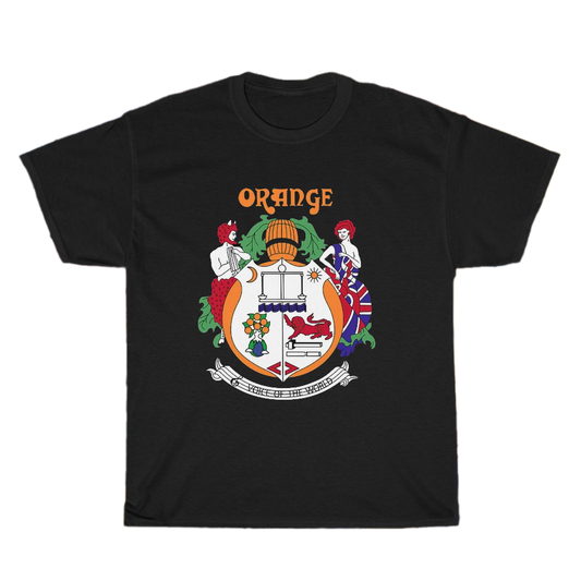 Orange Amplifiers Logo Men's Unisex T Shirt Size S to 3XL
