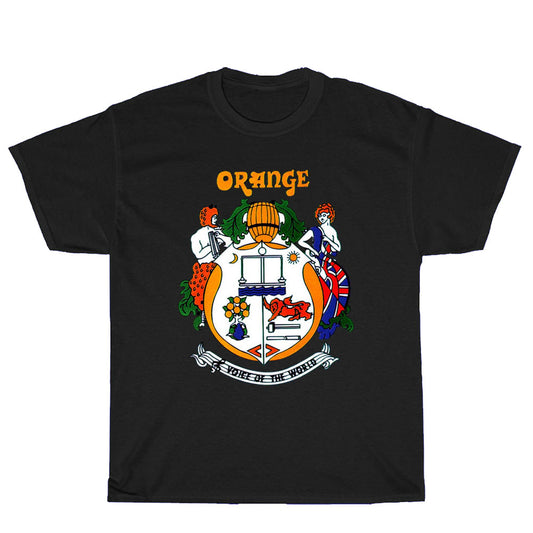 Orange Amplification LOGO Men's Unisex T Shirt Size S to 3XL