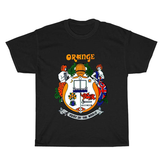 Orange Amplification Logo Men's Unisex T Shirt Size S to 3XL