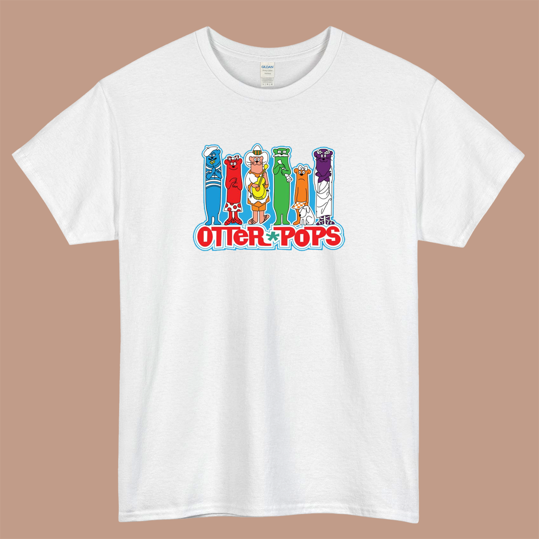Otter Pops Logo Mens Unisex Short Sleeve T-Shirt Size S-3XL - P