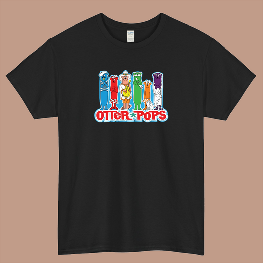 Otter Pops Logo Mens Unisex Short Sleeve T-Shirt Size S-3XL - P