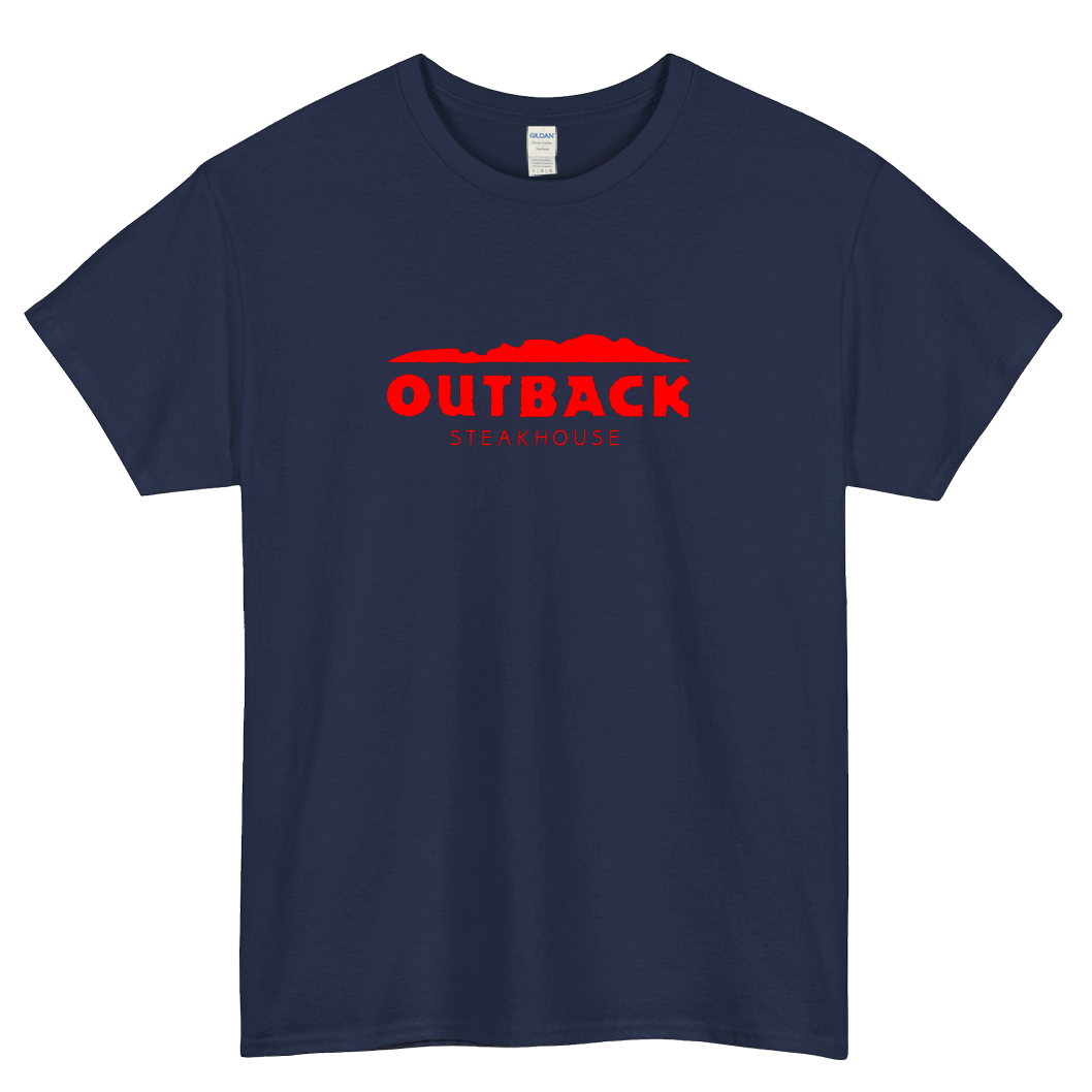 Outback Steakhouse Restaurant Logo short SLEEVE T SHIRT -P