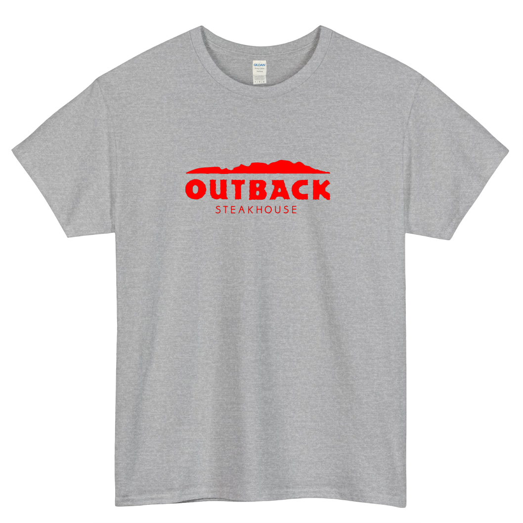 Outback Steakhouse Restaurant Logo short SLEEVE T SHIRT -P