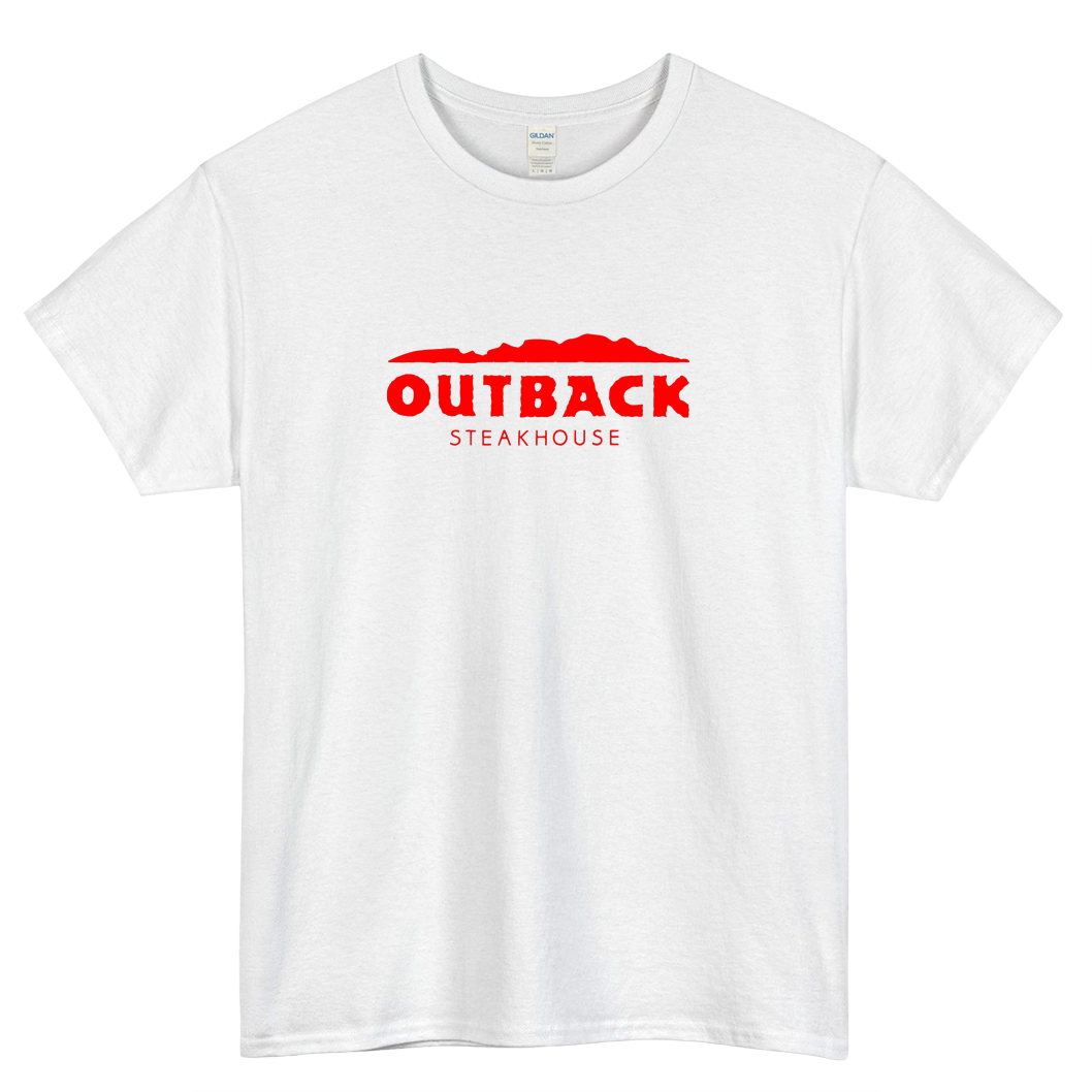 Outback Steakhouse Restaurant Logo short SLEEVE T SHIRT -P