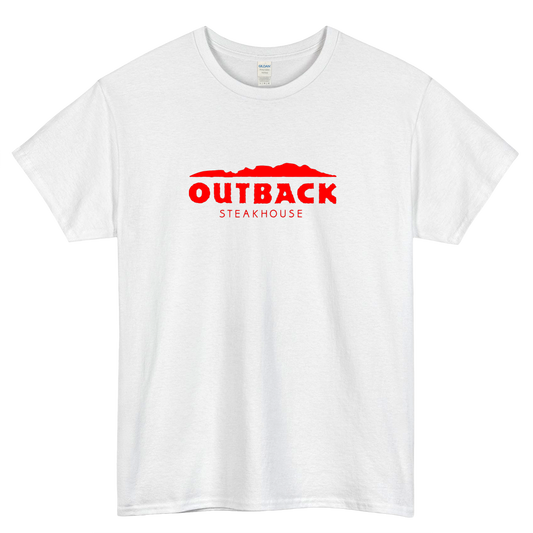 Outback Steakhouse Restaurant Logo short SLEEVE T SHIRT -P