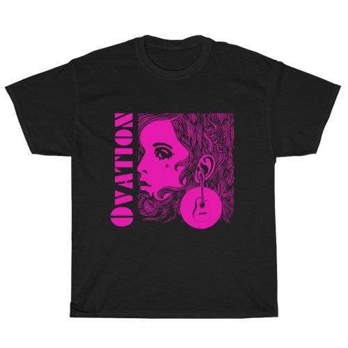 Ovation Guitar Company Logo Unisex Men's T Shirt Size S to 3XL