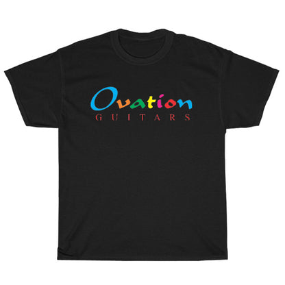 Ovation Guitar Logo Mens Unisex Short Sleeve T-Shirt Size S-3XL