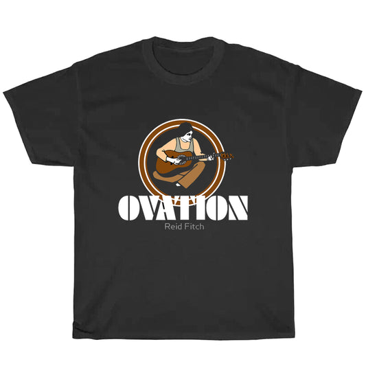 Ovation Guitars String Fling LOGO Men's Unisex T Shirt Size S to 3XL