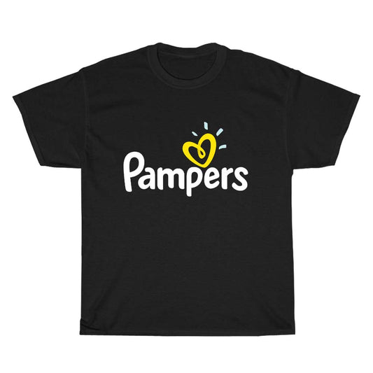 PAMPERS Logo Men's Unisex T Shirt Size S to 3XL