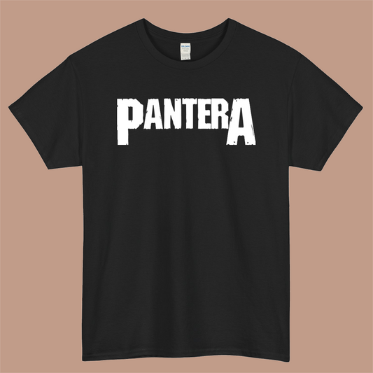 PANTERA Logo Mens Unisex Short Sleeve Black T-Shirt Size S-3XL