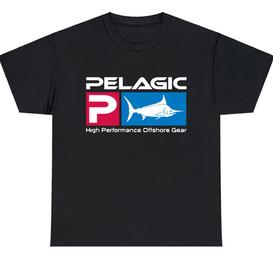 PELAGIC FISHING HIGH PERFORMANCE Logo Men's Unisex T Shirt Size S to 3XL