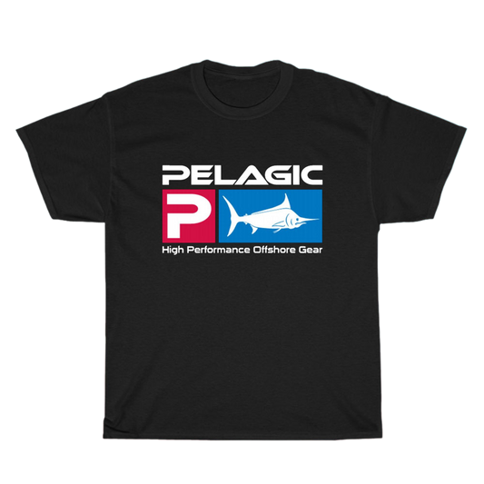 PELAGIC FISHING HIGH PERFORMANCE Logo Men's Unisex T Shirt Size S to 3XL