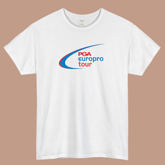 PGA Europro Tour Logo Mens Unisex Short Sleeve T-Shirt Size S-3XL - P
