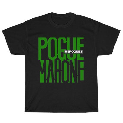 POGUES 1982 POGUE MAHONE Active logo Mens Unisex Short Sleeve T-Shirt Size S-3XL