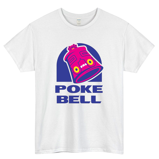 POKE BELL Logo Mens Unisex Short Sleeve T-Shirt Size S-3XL - P
