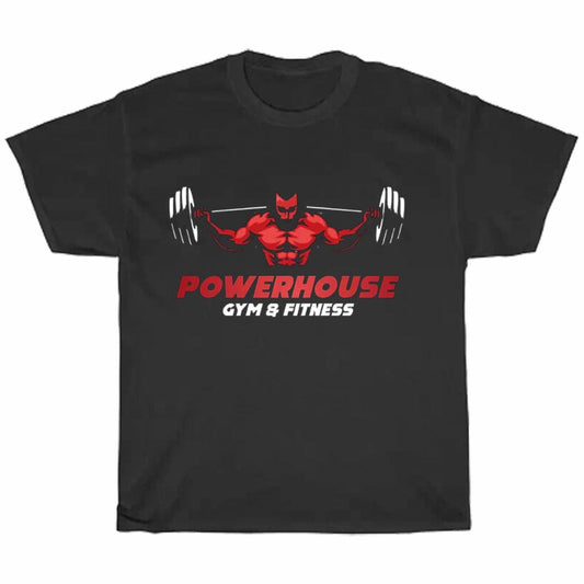 POWERHOUSE GYM & FITNESS in Parbhani City Logo Men's Unisex T Shirt Size S to 3XL