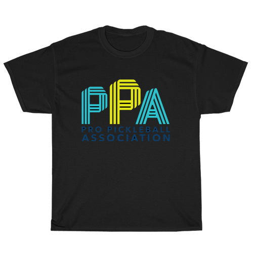 PPA Pro Pickleball Associaton logo Unisex Men's T Shirt Size S to 3XL