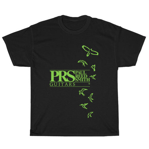 PRS Guitars Paul Reed Smith side Logo Unisex Men's T Shirt Size S to 3XL