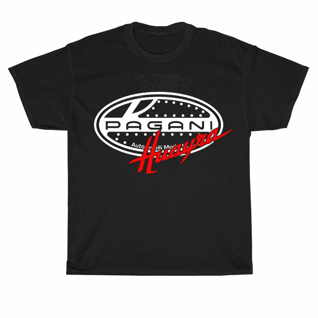 Pagani Huayra Racing Car Logo Unisex Men's T Shirt Size S to 3XL