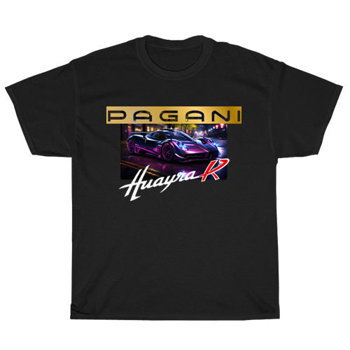 Pagani Huayra Racing Car logo Unisex Men's T Shirt Size S to 3XL