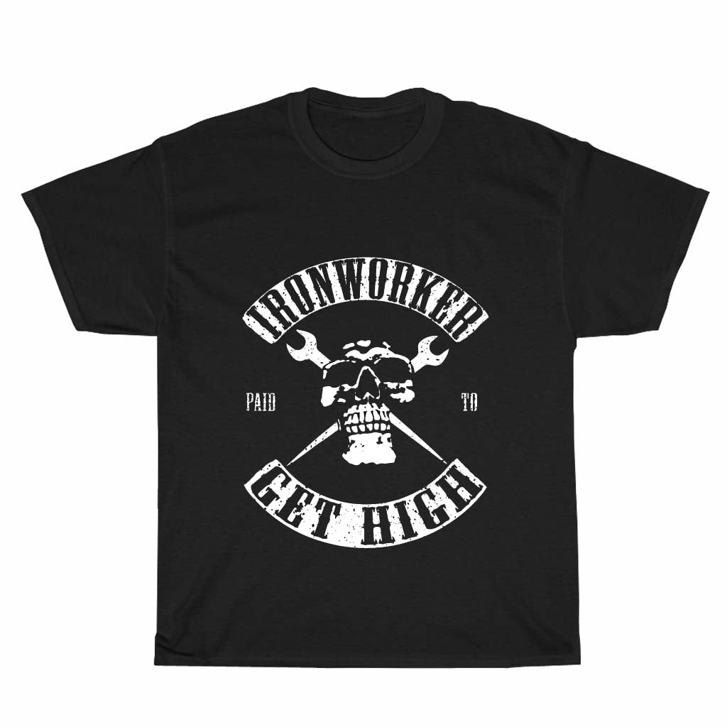 Paid To Get High Logo Men's Unisex T Shirt Size S to 3XL