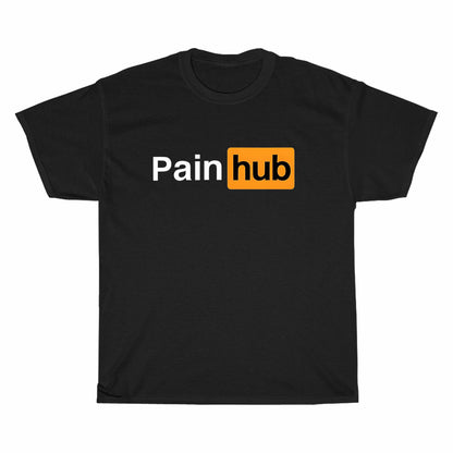 Pain Hub LOGO Men's Unisex T Shirt Size S to 3XL