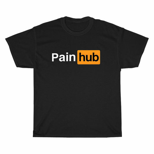 Pain Hub LOGO Men's Unisex T Shirt Size S to 3XL