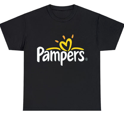Pampers Premium Care Logo Men's Unisex T Shirt Size S to 3XL