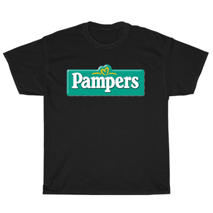 Pampers Diapers Rare Logo Men's Unisex T Shirt Size S to 3XL