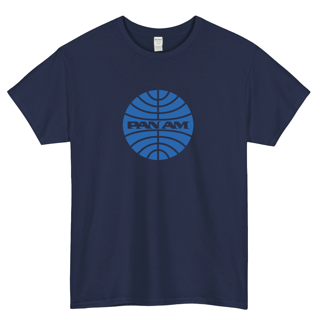 Pan Am Airlines Movie logo  SHORT SLEEVE T SHIRT -P