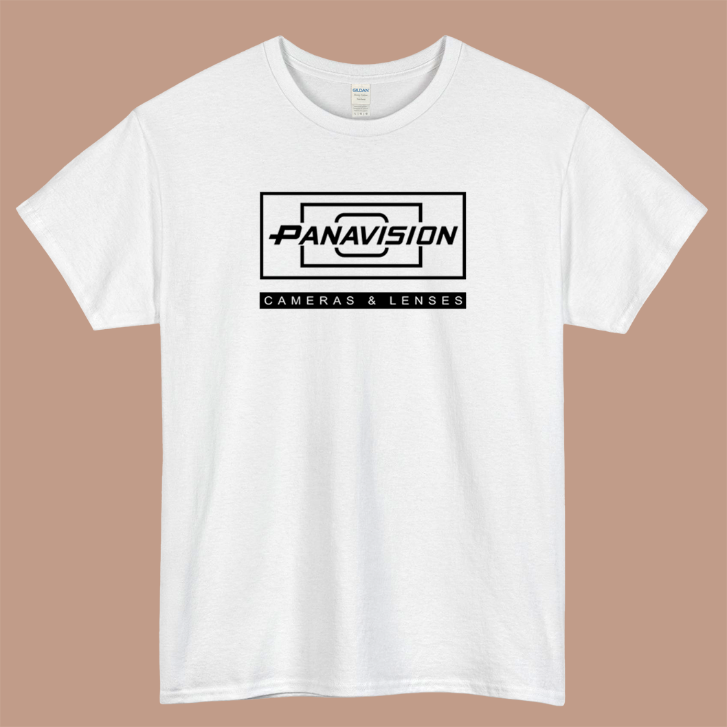 Panavision Cameras & Lenses Logo Mens Unisex Short Sleeve T-Shirt Size S-3XL - P