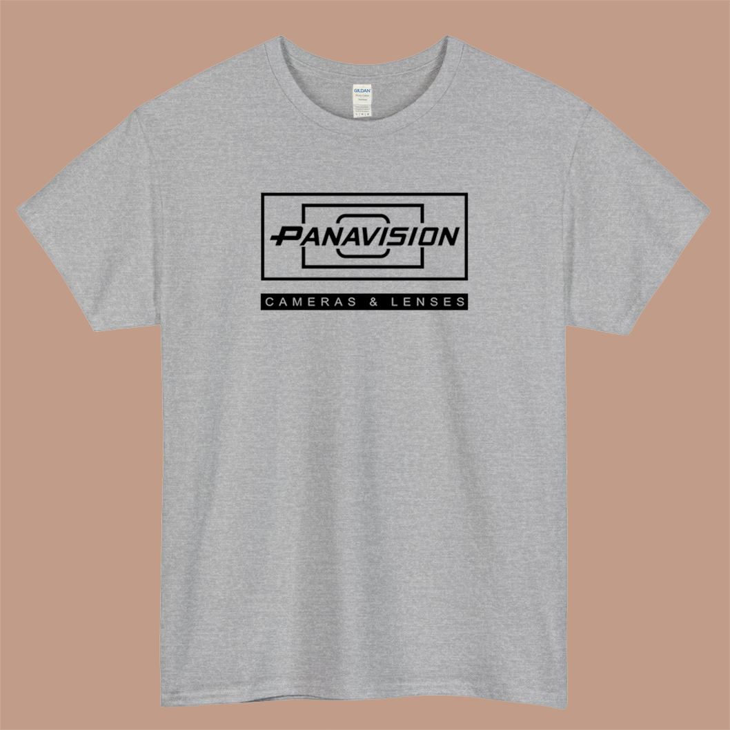 Panavision Cameras & Lenses Logo Mens Unisex Short Sleeve T-Shirt Size S-3XL - P