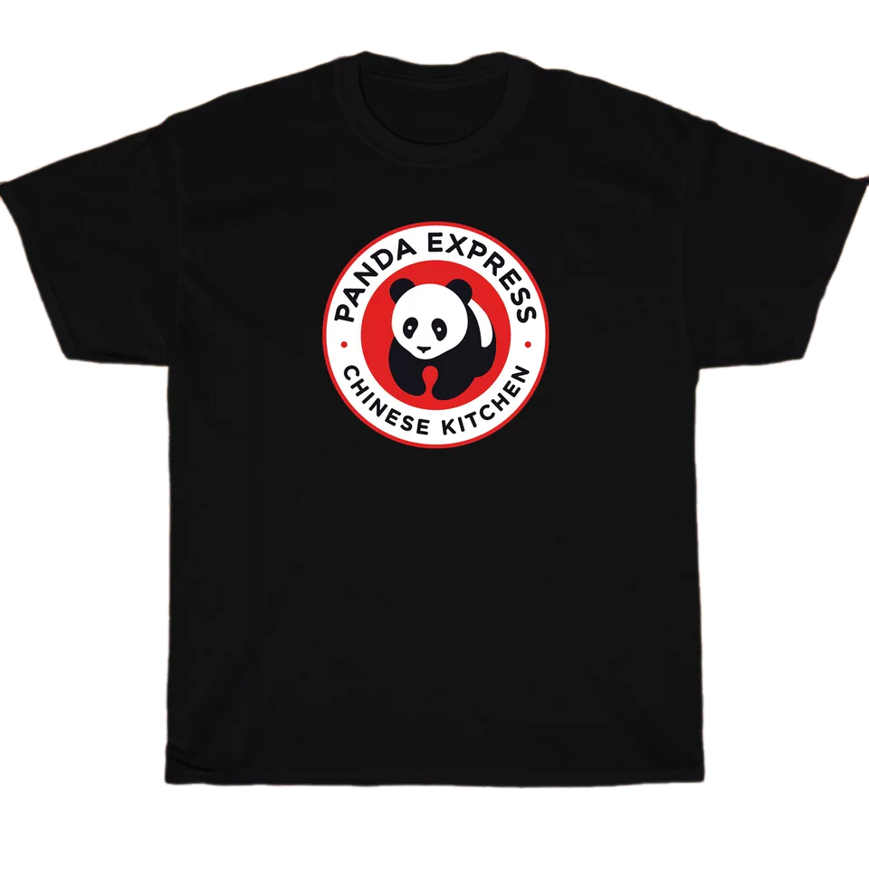 Panda Express Restaurant Logo Men's Unisex T Shirt Size S to 3XL