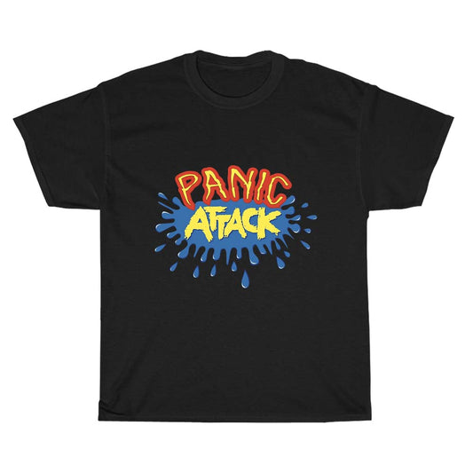 Panik Attaack Logo Men's Unisex T Shirt Size S to 3XL