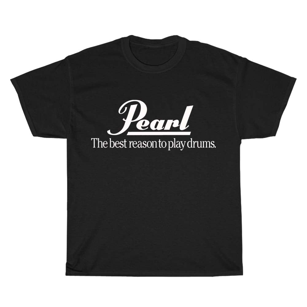 Pearl Drums Cymbals Logo Men's Unisex T Shirt Size S to 3XL