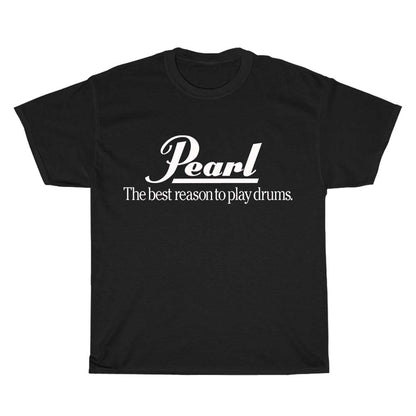 Pearl Drums Cymbals Logo Men's Unisex T Shirt Size S to 3XL
