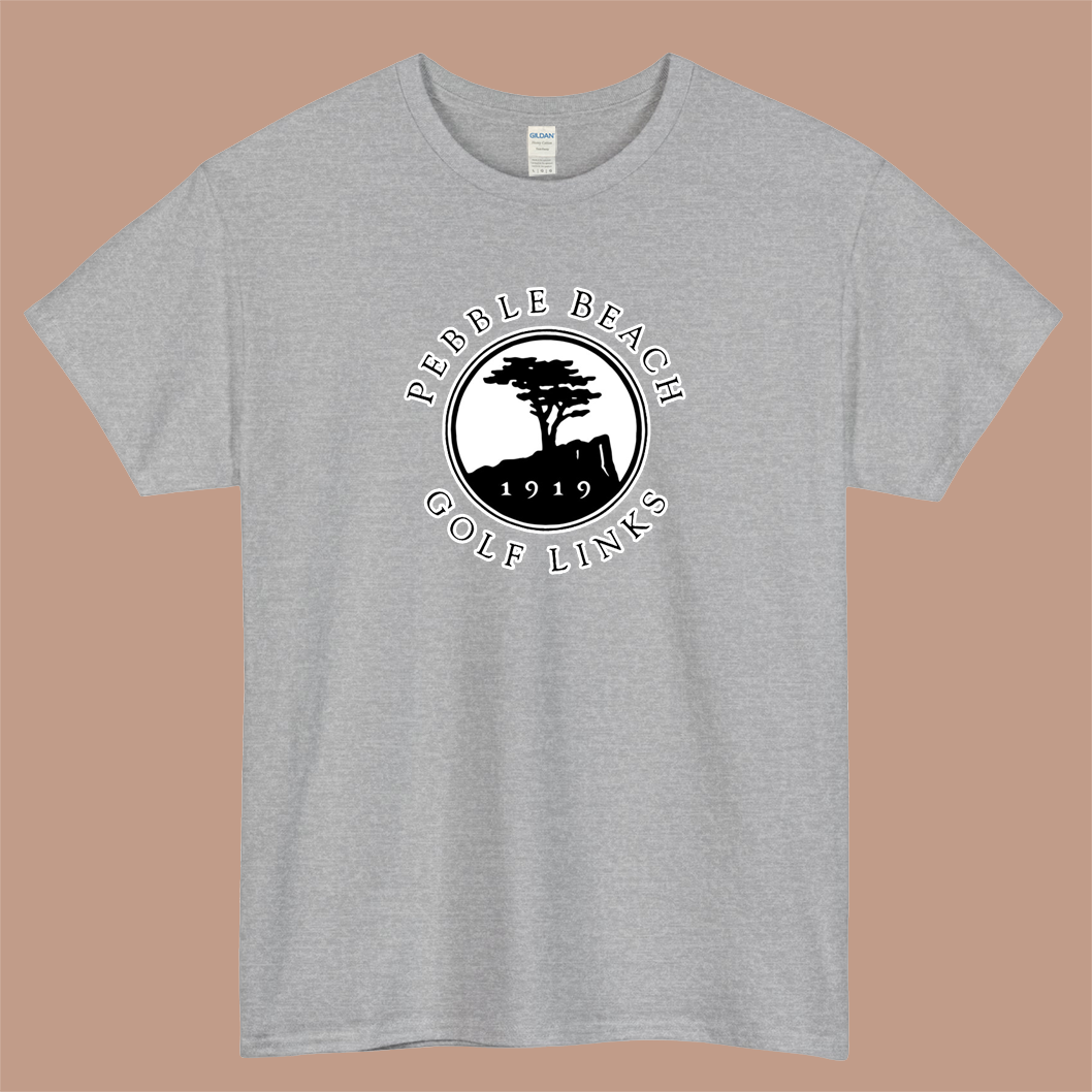 Pebble Beach Logo Mens Unisex Short Sleeve T-Shirt Size S-3XL - P