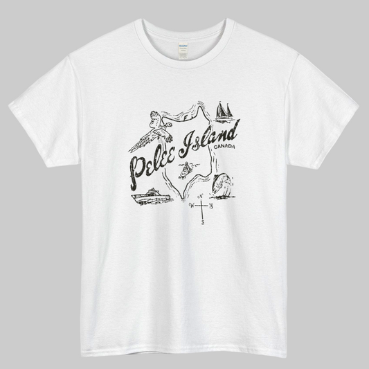 Pelee Island 1868 LOGO SHORT SLEEVE T SHORT S-3XL - P
